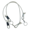 SWIVEL WITH EXTENSION LANYARD ASSYEMBLY